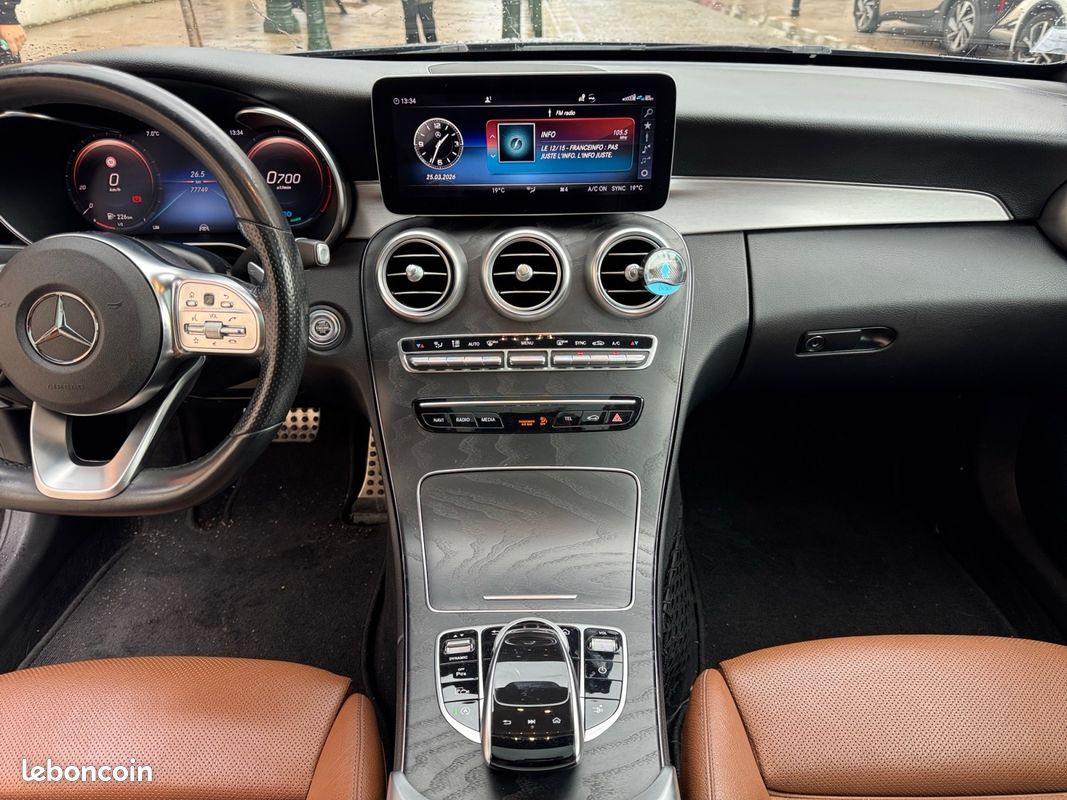 Mercedes Classe C Coupé 200 1.5 i 16V EQ Boost 9G-TRONIC 184 cv Boite auto Executive (image 15)