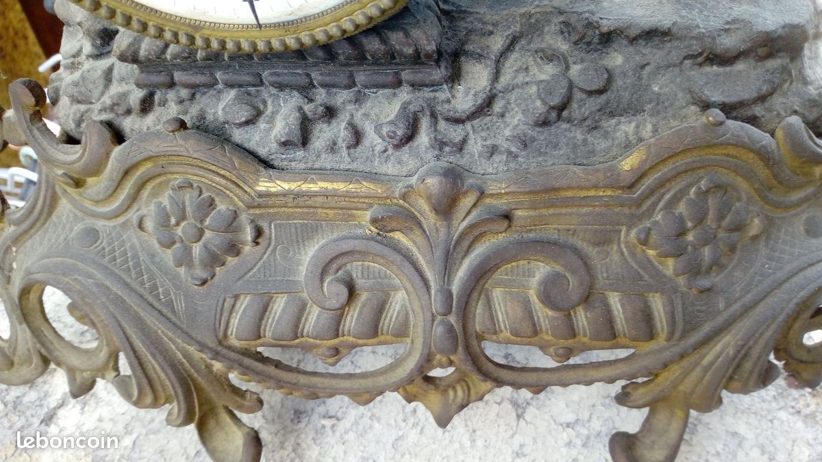 Horloge forgeron régul et laiton (image 2)