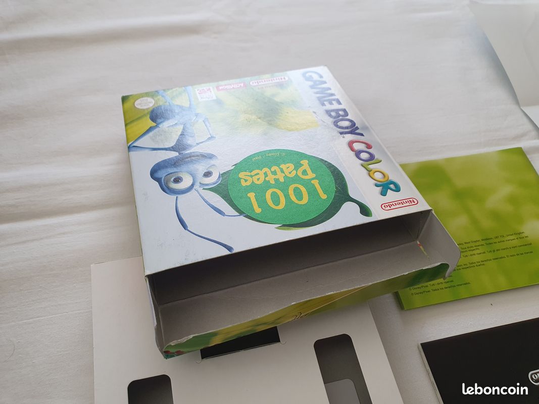 Jeu A Bug's Life / 1001 Pattes Sur Game Boy Color - Cartouche Seule, Version EUR