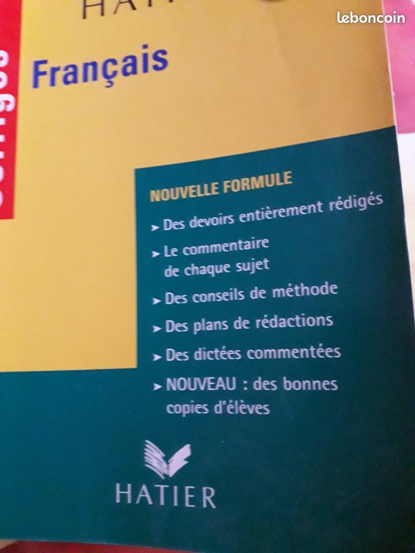 Français corrigés - hatier - (image 1)