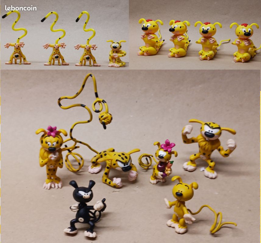Figurines Plastoy Marsupilami : Nid Et Famille Rares - Neufs En Boîte