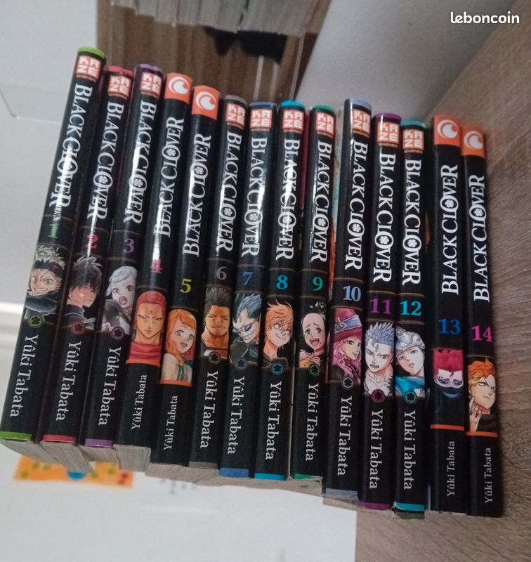 Black clover (n°1 à 14) (image 1)