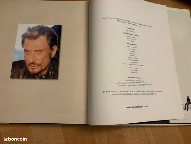 CALENDRIER JOHNNY HALLYDAY-photos DANIEL ANGELI 2021 Collector NEUF Sous Blister