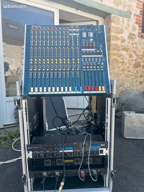 MATERIEL DE SON 2 DAS & 2 MACH(Martin) - 1 rack- 1reverbe-1 filtre actif - 1 table de mixage - (vente séparée possible) (image 14)