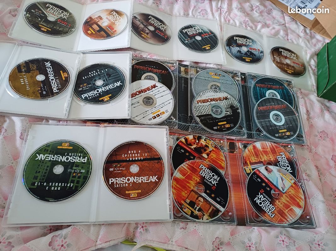 Lots de dvd prison break (image 1)
