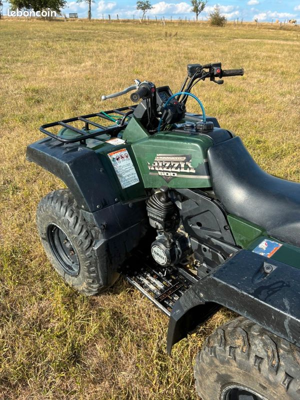 Quad agricole Yamaha Grizzly 4x4 600cm3 (image 2)