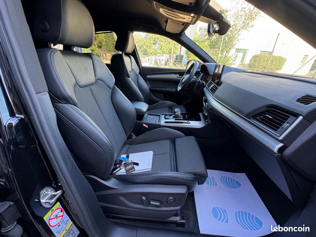 Audi Q5 Sportback 50 TFSIe Hybrid PHEV 299 ch Quattro S line S tronic 7 - 1e main Origine FR (image 31)
