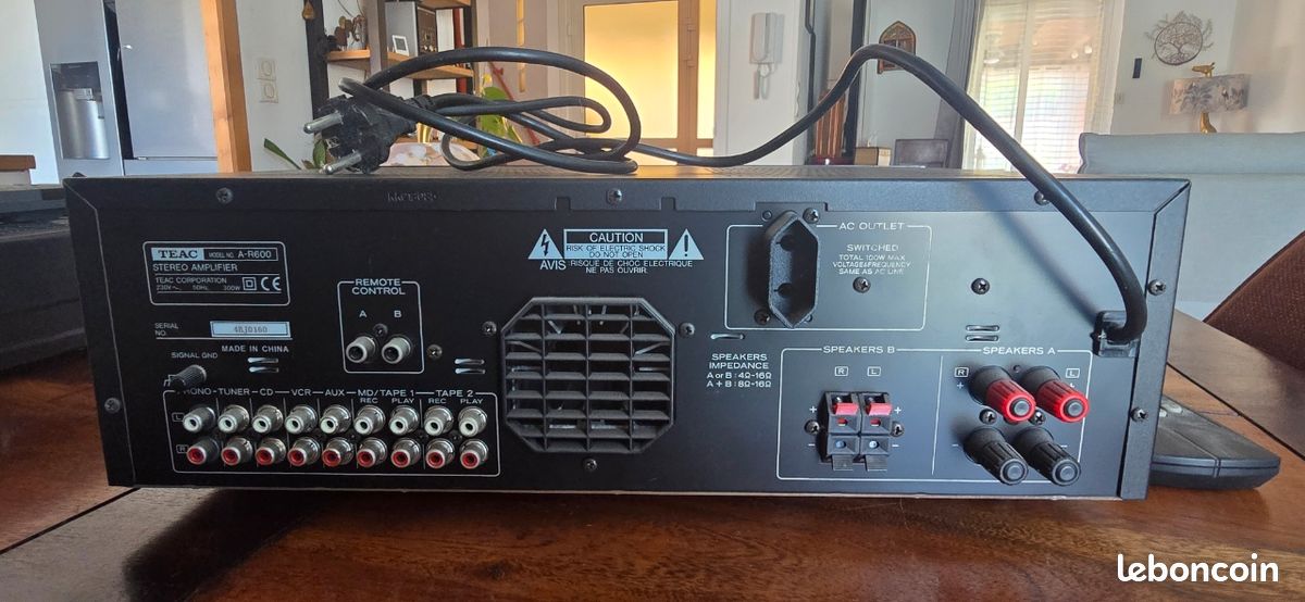 Ampli TEAC A-R600 2X 120 W (image 5)