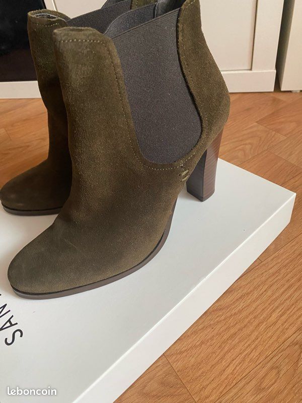 Bottines San Marina Kaki pointure 37 (image 4)