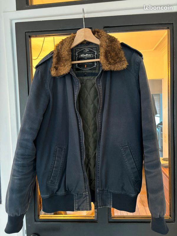 Manteau style aviateur taille L (image 1)