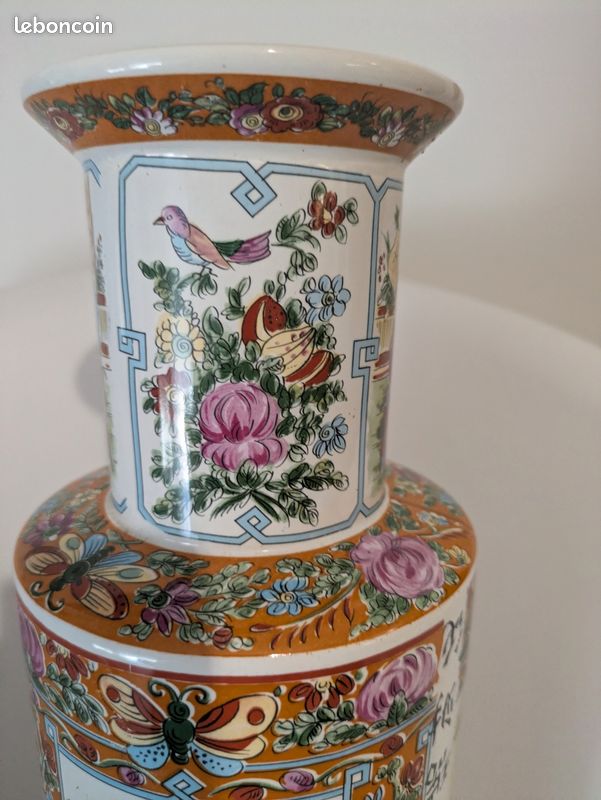 Vase japonais fleuri (image 5)