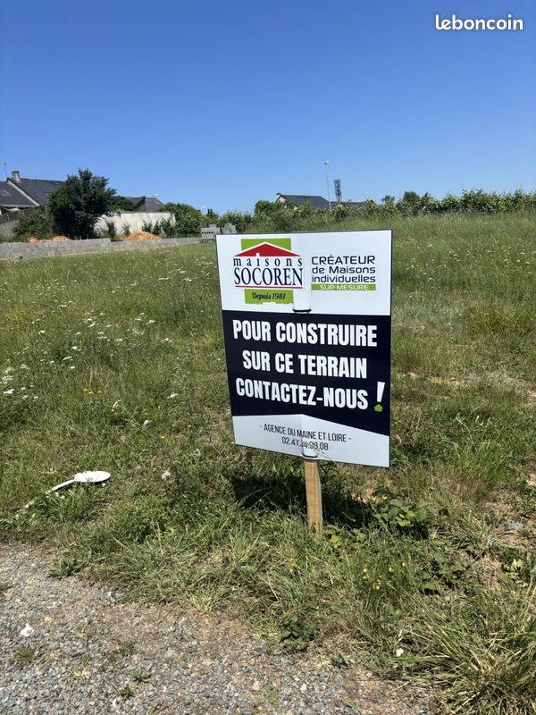 Terrain à bâtir de 378 m² à BRISSAC-QUINCE (49) · à Brissac Loire Aubance · 62 500 €