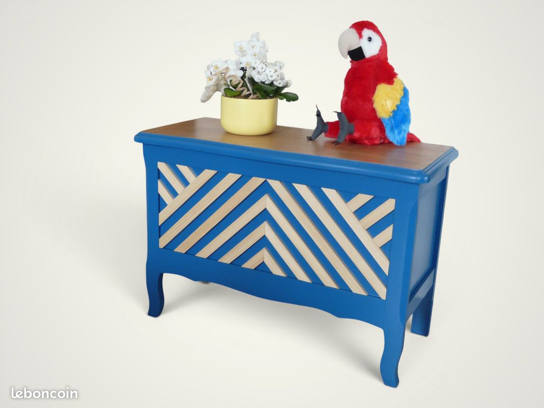 Coffre de rangement design. Création unique (image 1)