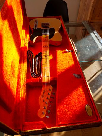 Shiver - GES 110 Flamme Orange - Guitare électrique - Toutes les guitares  électriques - Guitare électrique