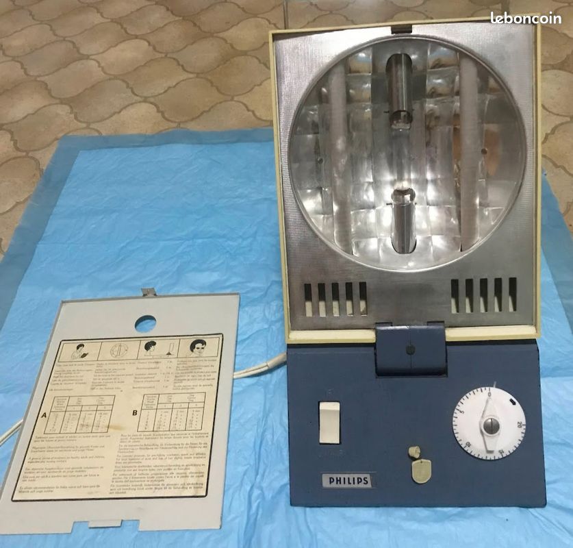 SOLDE 35 AU LIEU DE 50 Philips Original Home Solaria UVA UV HB 311 3117A Grand Solarium Visage Bronzage (image 2)