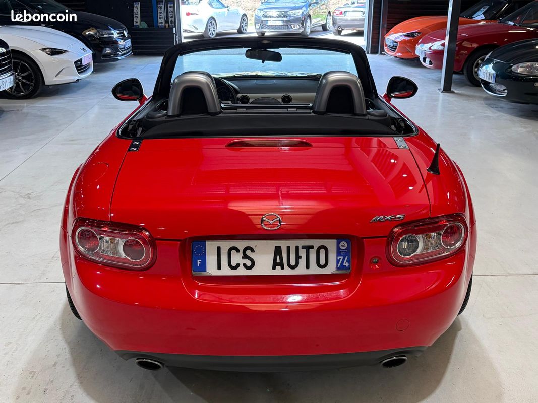 Mazda Mx-5 NCFL PERFROMANCE BVM6 2.0l mzr 160 CV / +JANTES 17 ORIGINE / 2eme MAIN / 70000 KM / BILSTEIN / BOSE / ENTRETIEN COMPLET / TRES BEL ETAT (image 6)