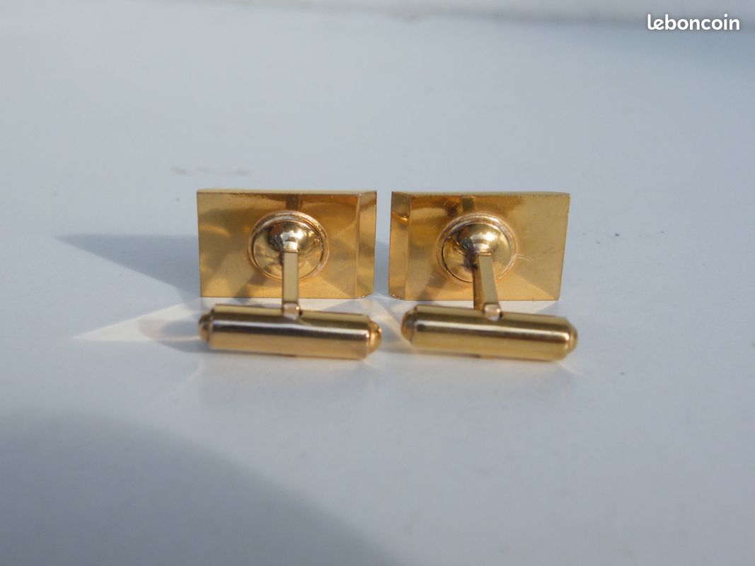 Boutons de Manchettes monogrammés "H" en MURAT (image 2)