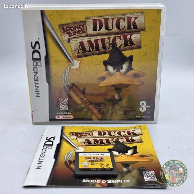 Jeu Game Boy Daffy Duck The Marvin Missions - Version Originale - État Correct
