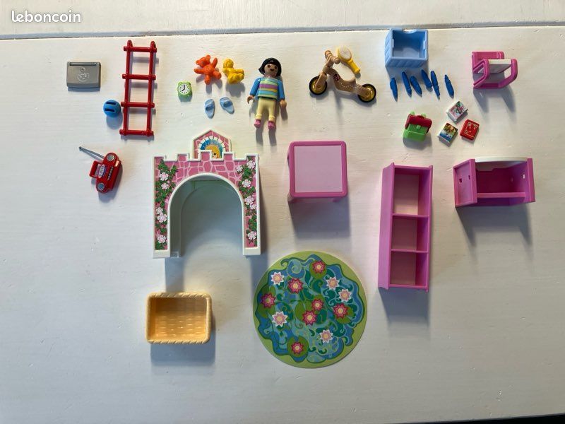 Chambre Playmobil fille ( Rose) (image 2)