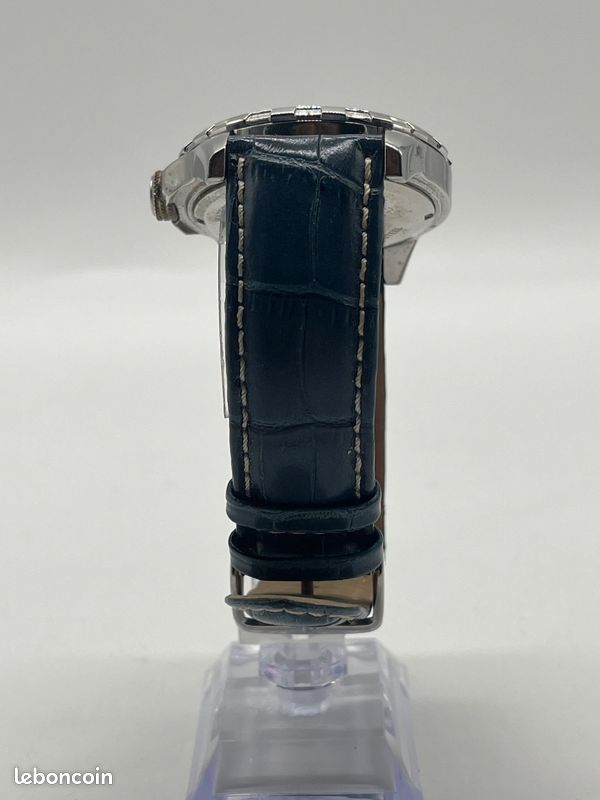 Montre homme Aigle style sport chic cadran bleu multifonction #E1 (image 6)