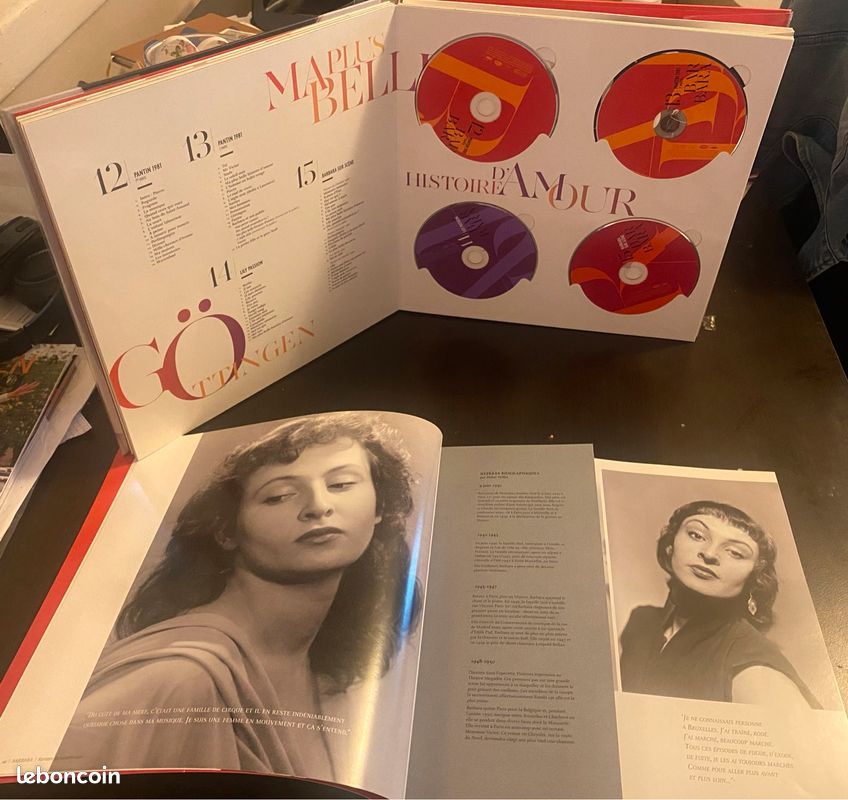 Intégrale BARBARA « une femme qui chante » - édition limitée et 
