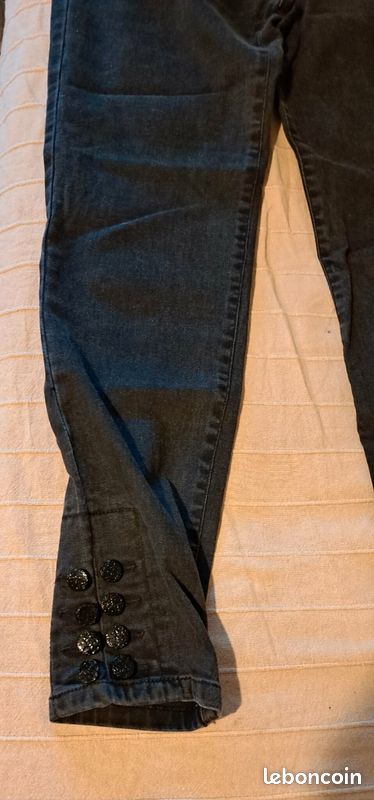 Jeans NafNaf noir 40 (image 5)