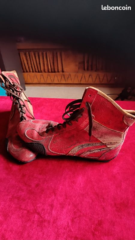 Basket en cuir rouge Kowalski NEUF (image 5)