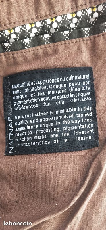 Veste en cuire femme (image 4)