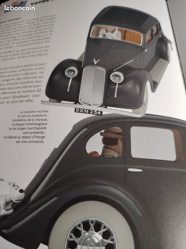 La Pullman De Wronzoff - Voiture De Tintin, Collection Hachette échelle 1/24 (occasion)