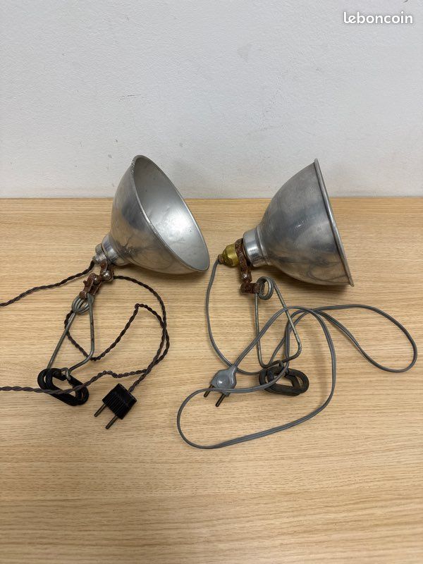 Lot de Lampe industrielle vintage. Alabroc.78 (image 1)