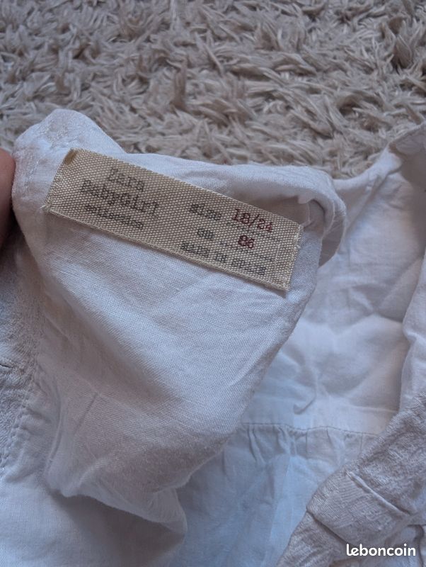 Robe ZARA Kids 18-24 mois (image 3)