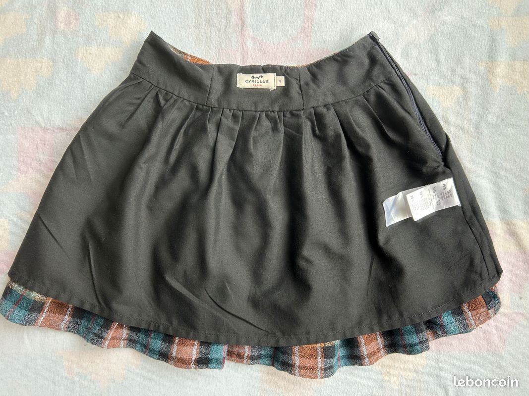 Jupe Fille Cyrillus - Taille 4 Ans - Occasion En Très Bon état