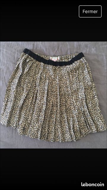 Jupe Leopard Bonpoint 14 ans neuve (image 1)