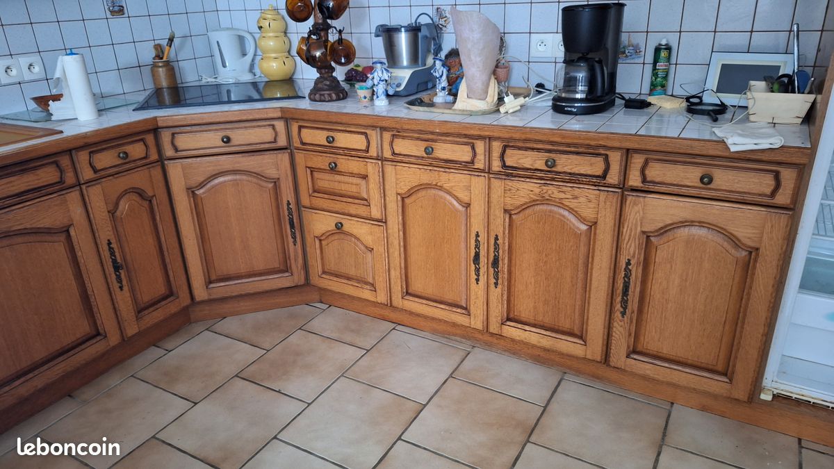 Meubles de cuisine + hotte (image 1)