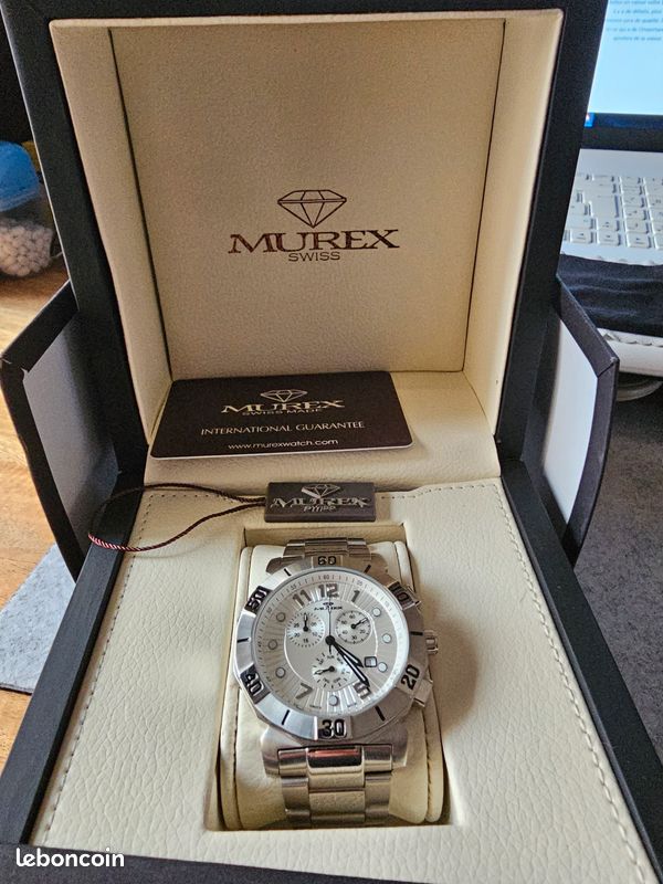 Montre Chronographe Murex Swiss Made Montres Bijoux