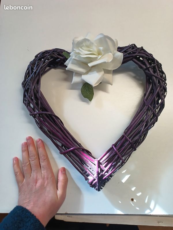 Coeur en Osier à Suspendre | Maison de l'Osier