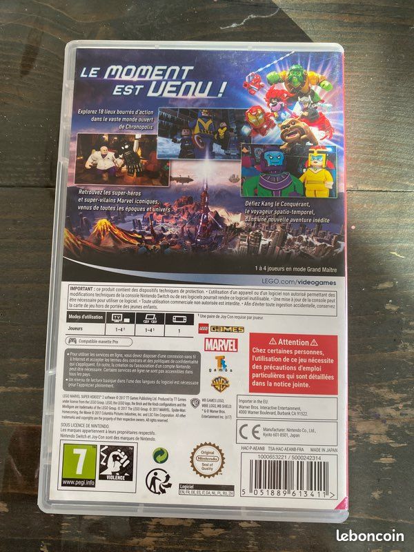 Jeu Switch Lego Marvel Super Heroes 2 (image 2)