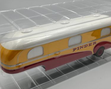 Lot De 2 Camions Caravanes Cirque Pinder 1/43 - Eaglemoss Diecast Métal - Années 80