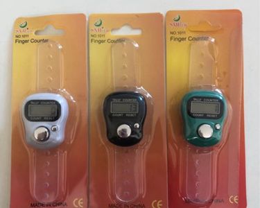 Mini Compteur Électronique à Doigt – Confortable, Arrêt Auto, Pour Sport, Tricot, Comptage (Violet)