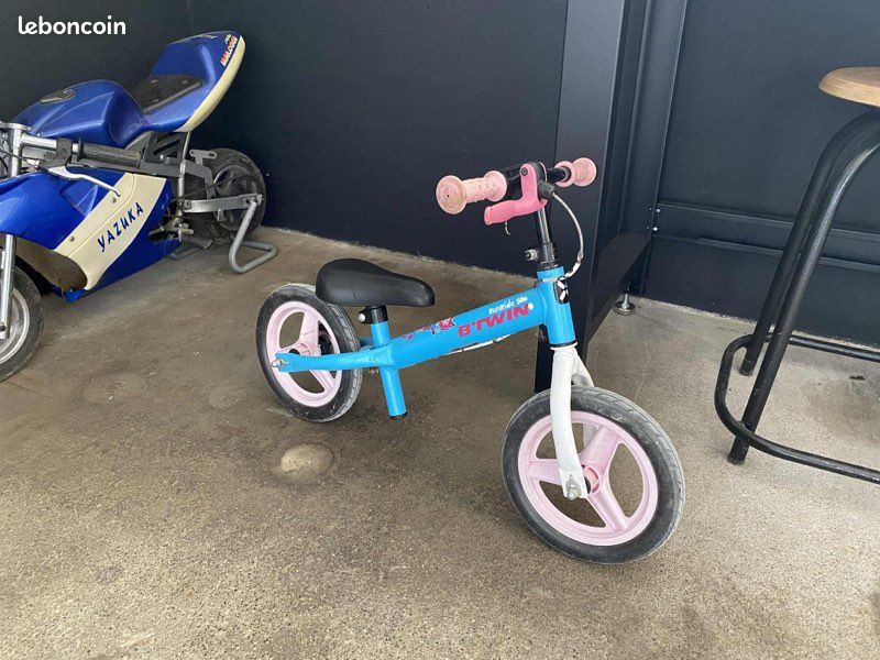 Run Ride Draisienne Bleu Decathlon Vélo Enfant Roue Arriere