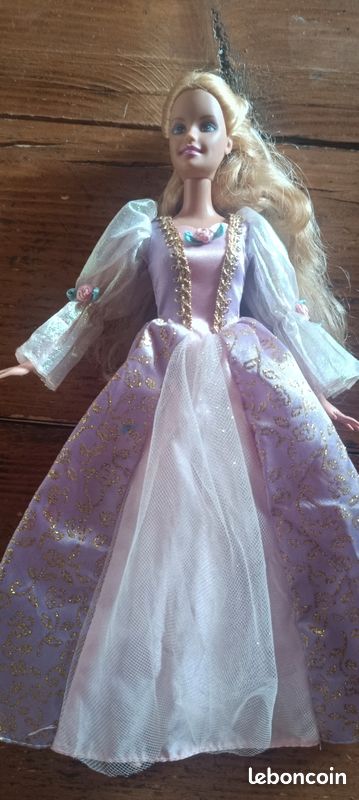 Poupée Barbie princesse raiponce (image 2)