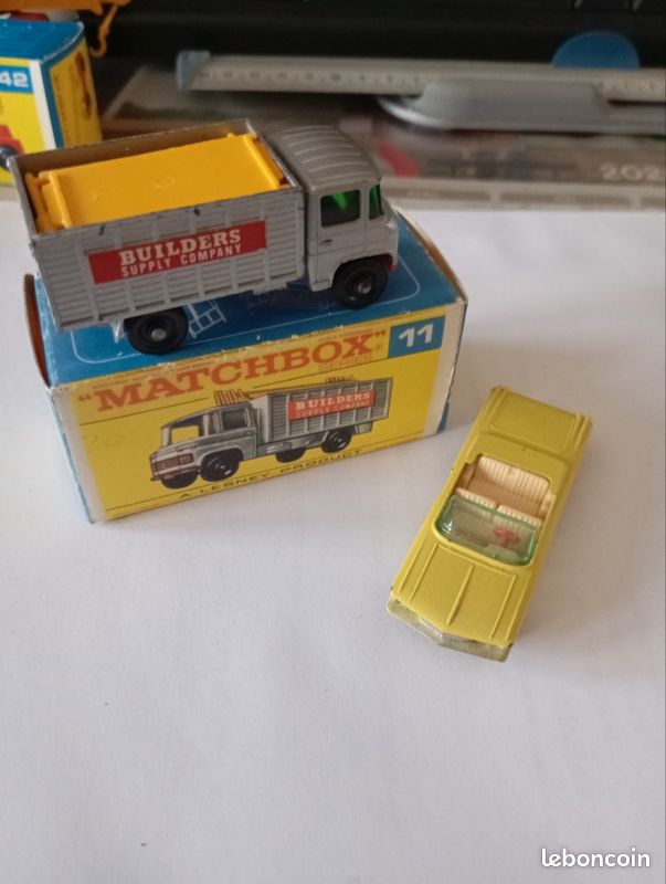 Ancienne Presse à Appât (Pain) Lesney Matchbox - Pêche - Boîte D'Origine - Excellent État