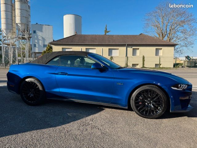 FORD MUSTANG V8 5.0 GT CABRIOLET PHASE 2 BLEU SAPHIR * DISPO ET VISIBLE SUR NOTRE PARC* 46900 eur (image 5)