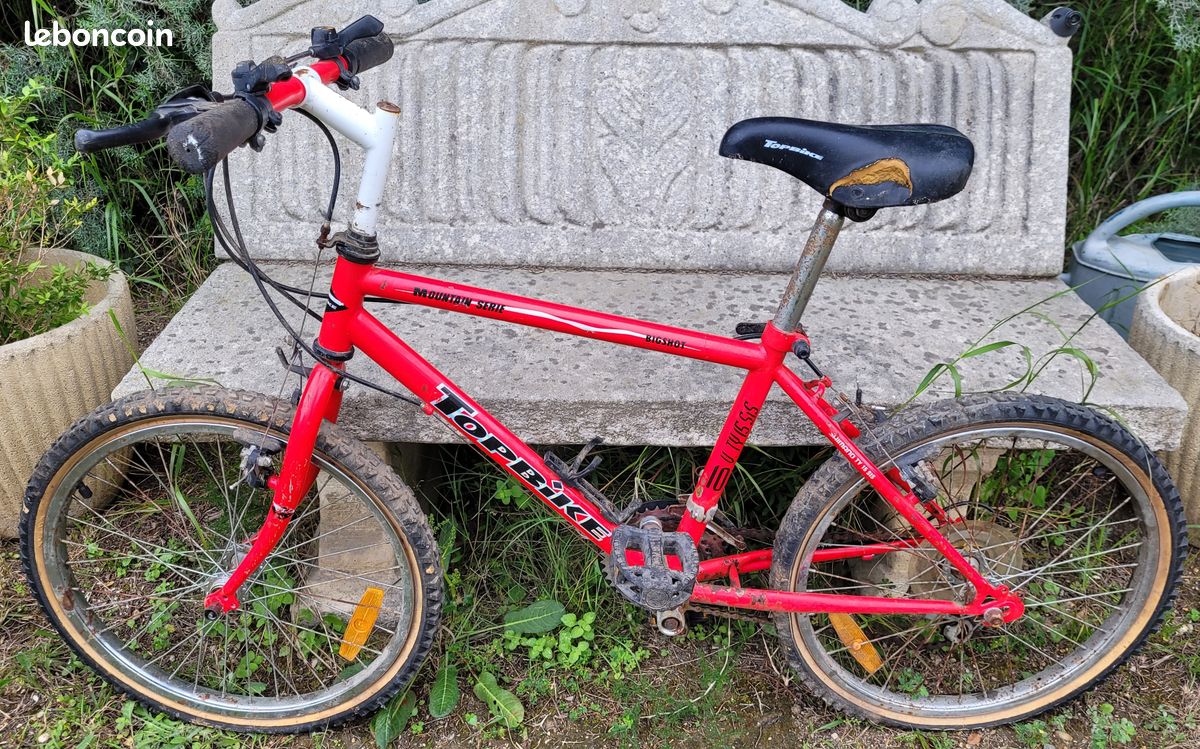 Vélo VTT TopBike 20 ps rouge (image 2)