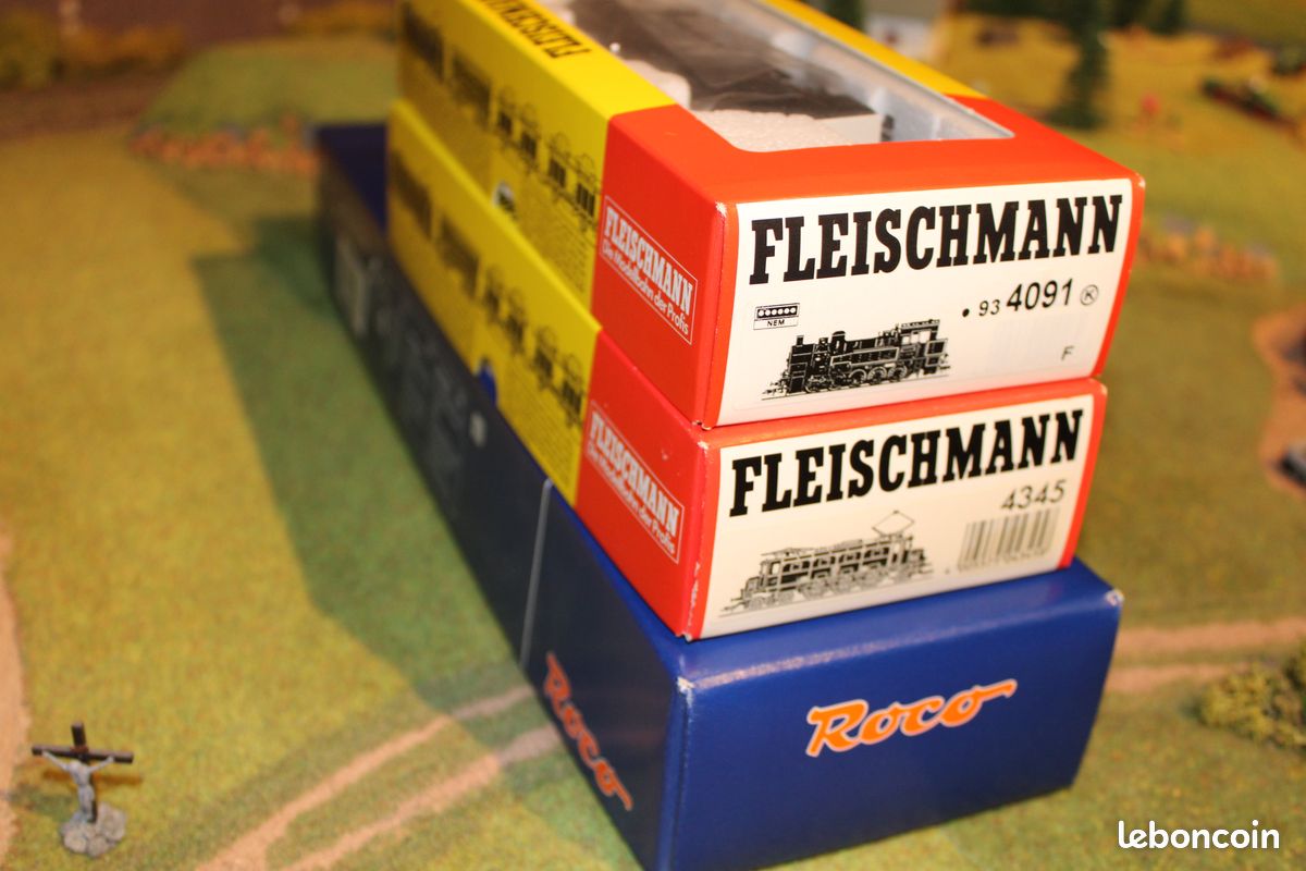 FLEISCHMANN 413702 HO - Locomotive Type 130 Avec Tender Ep II Cie Du Nord 3 1560 Valenciennes Fleischmann Fr Id12283