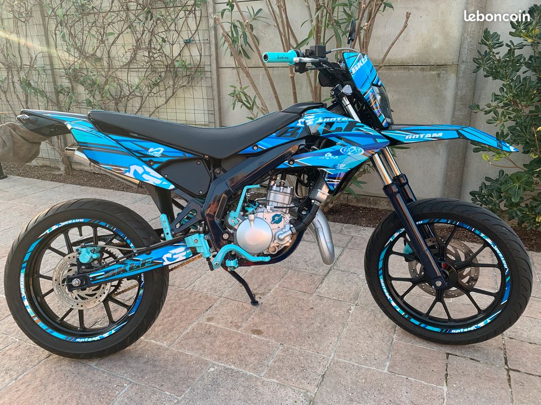 Levier Frein Droit Argent Derbi Senda SM/R DRD X-Treme - Moto Supply - Compatible 2011+