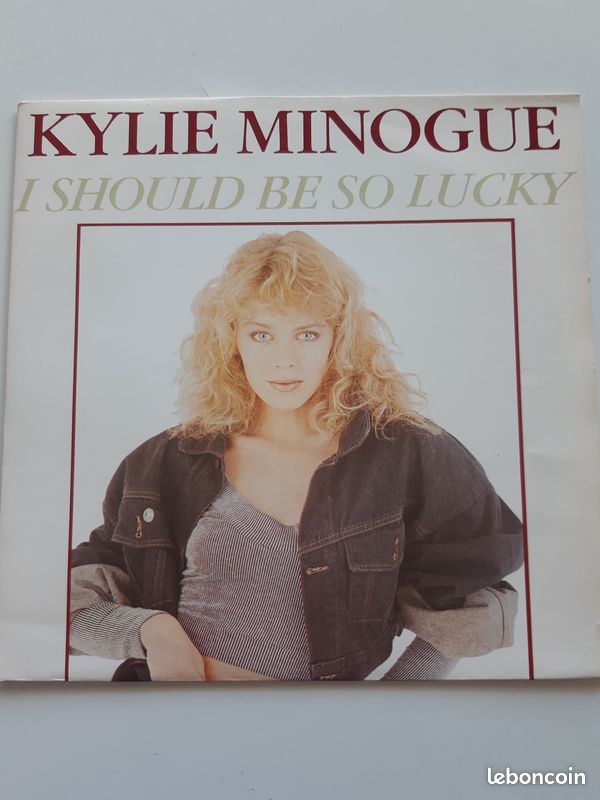 Kylie MINOGUE. I should be so lucky. 45 tours Vinyle 1987 (image 1)