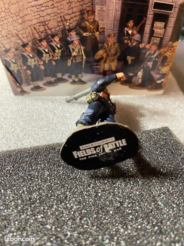 Soldat King & Country FOB 008 - Infanterie Britannique 1:32 (60mm) - Boîte Bel état