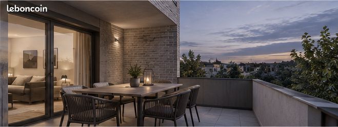 Appartement 2 pièces 43 m² · à Genas · 43 m² · 293 000 €