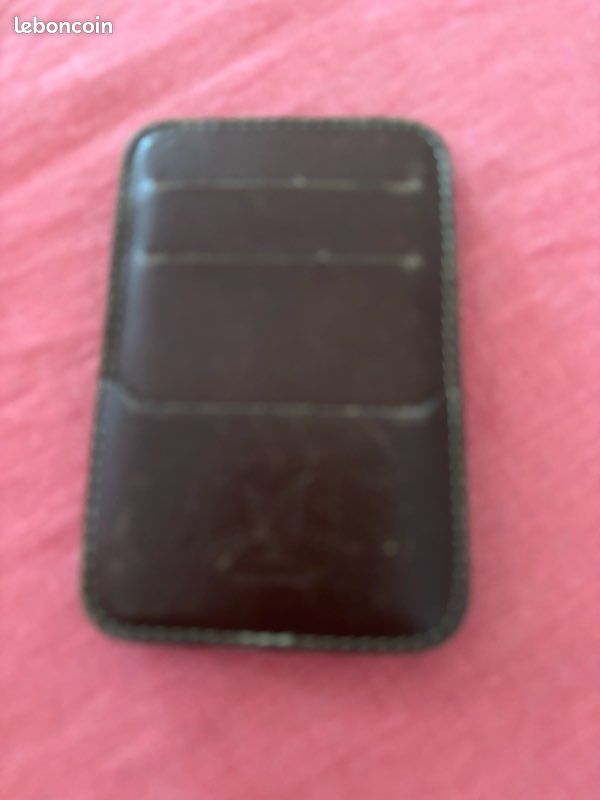 Porte carte bleue cuir et tickets (image 2)